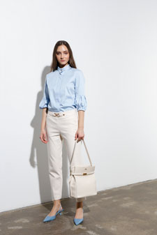 Tiffany Production Pantalone sa dekorativnim detaljem